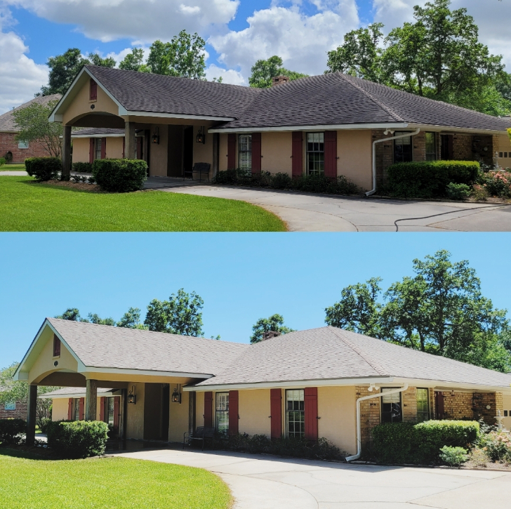 Roof, House, and Concrete Cleaning in Lafayette, LA Thumbnail