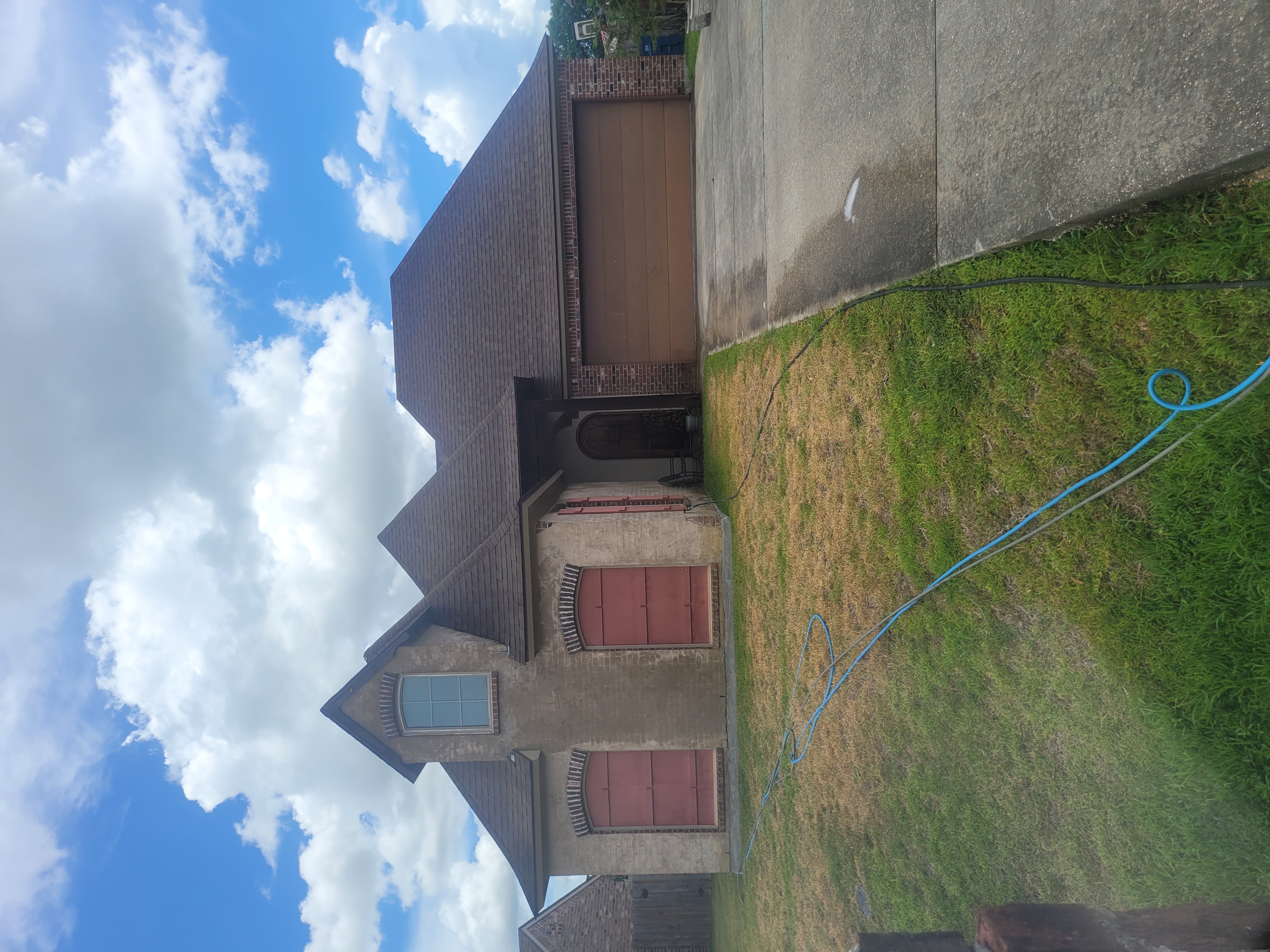 Top notch roof cleaning getting ready for the sale